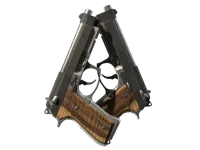 Dwie beretty | Czarna limba (prosto z fabryki) skin