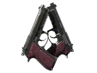 Dual Berettas | BorDeux (Com Muito Uso) skin