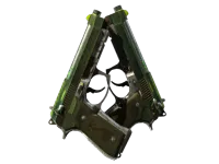 Dual Berettas | Cobra Strike (Battle-Scarred)