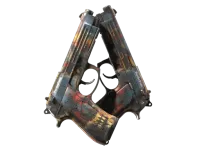 Dual Berettas | Hideout (Well-Worn)