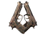 Dual Berettas | Mystic Conjunction (Minimal Wear) skin
