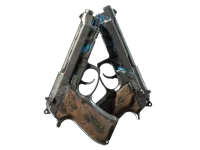 Dual Berettas | Shred (Battle-Scarred) skin