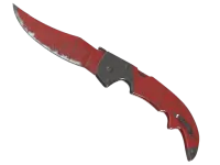 ★ Falchion Knife | Crimson Web (Field-Tested)