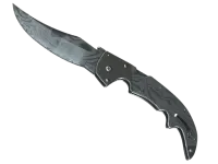 ★ Falchion Knife | Damascus Steel (Well-Worn)