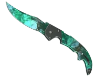 Nóż falcjon (★) | Gamma Doppler (lekkie zużycie) skin