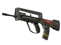 FAMAS | Desmantelado (Bastante desgastado) skin