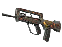 FAMAS | Eye of Athena (Battle-Scarred)