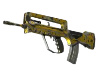 FAMAS | Sieć neuronowa (mocne zużycie) skin