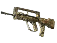 FAMAS | Snake Song (Battle-Scarred) skin