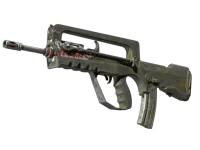 FAMAS | Spitfire (Battle-Scarred)