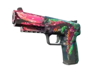 Five-SeveN | Hyper Beast (Battle-Scarred)