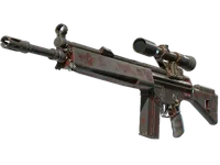 G3SG1 | Red Jasper (Battle-Scarred)
