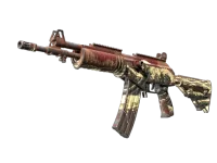 Galil AR | Crimson Tsunami (Well-Worn) skin