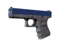 StatTrak™ Glock-18 | Blue Fissure (Well-Worn)