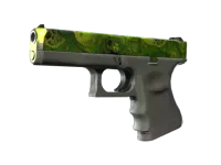 Glock-18 | Nuclear Garden (Com Muito Uso) skin