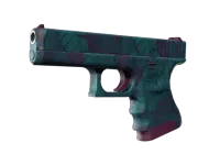 Glock-18 | Liście syntetyczne (lekkie zużycie) skin