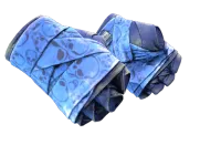 ★ Hand Wraps | Cobalt Skulls (Battle-Scarred)