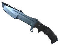 ★ Охотничий нож | Вороненая сталь (После полевых испытаний) skin