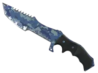 Faca Huntsman ★ | Bright Water (Com Muito Uso) skin