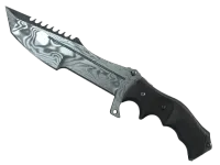 ★ Huntsman Knife | Damascus Steel (Battle-Scarred)