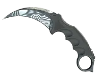 Karambit (★) | Damaszener Stahl (Kampfspuren) skin