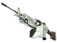 M249 | Marmurkowana burza śnieżna (lekkie zużycie) skin