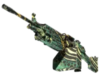 M249 | Emerald Poison Dart (Fabriksny) skin
