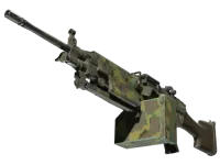 M249 | Dżunglowy DDPAT (mocne zużycie) skin
