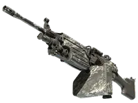 M249 | Sleet (Battle-Scarred) skin
