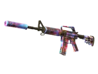 M4A1-S | Glitched Paint (Fabrikneu) skin