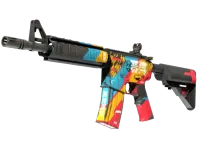 M4A4 | Cyber Security (Well-Worn)