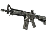 M4A4 | Dark Operative (Well-Worn) skin