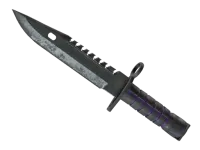 ★ M9 Bayonet | Ultraviolet (Battle-Scarred)