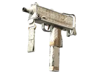 MAC-10 | Arabesque Mosaic (Battle-Scarred) skin
