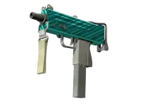 MAC-10 | Malachite (Well-Worn)