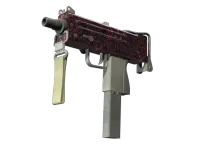 MAC-10 | Red Filigree (Field-Tested)