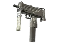 MAC-10 | Snow Splash (Battle-Scarred) skin
