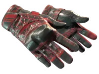 ★ Moto Gloves | Blood Pressure (Well-Worn)