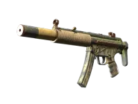 MP5-SD | Savannah Halftone (Battle-Scarred)