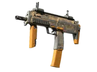 MP7 | Short Ochre (Battle-Scarred)