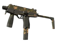MP9 | Black Sand (Battle-Scarred)