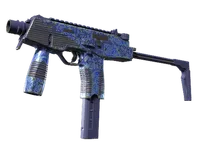 MP9 | Cobalt Paisley (mocne zużycie) skin