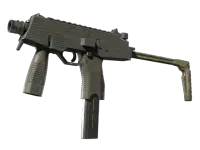 MP9 | Green Plaid (Battle-Scarred) skin