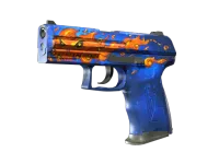 P2000 | Fire Elemental (Well-Worn)