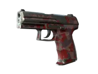 P2000 | Camuflaje fragmentado rojo (Deplorable) skin