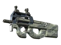 P90 | Blue Tac (Bastante desgastado) skin