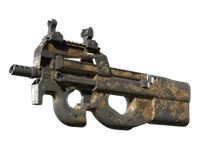 P90 | Desert Halftone (Battle-Scarred)