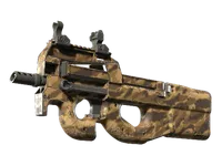 P90 | Desert Halftone (mocne zużycie) skin