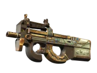 P90 | ScaraB Rush (Com Muito Uso) skin
