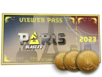 Paris 2023 Viewer Pass + 3 Souvenir Tokens